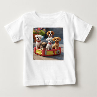 T-shirt Pour Bébé We're Watching for the Treats