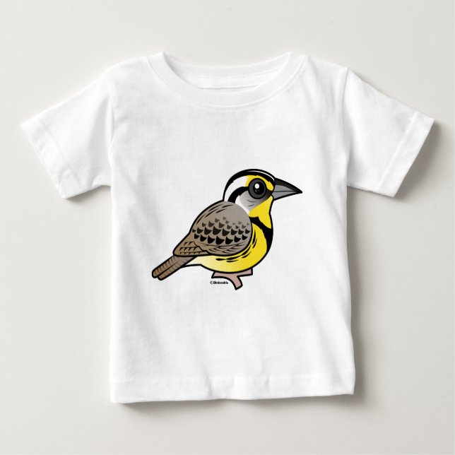 T-shirt Pour Bébé Western Meadowlark (Devant)