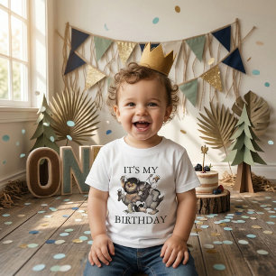 T-shirt Pour Bébé Where The Wild Things   C'est mon anniversaire