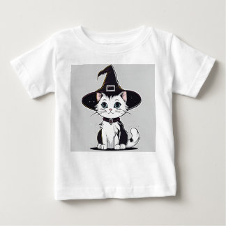 T-shirt Pour Bébé Whiskers éffrayants : Magic Kitty Edition