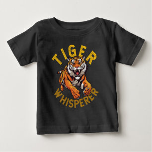 T-shirt Pour Bébé Whisperer de tigre, animal sauvage