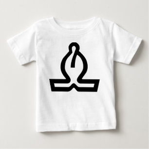 T-shirt Pour Bébé White Bishop
