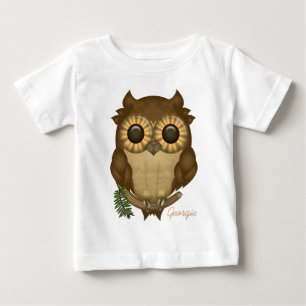 T-shirt Pour Bébé Whoolio le tee - shirt personnalisé par hibou