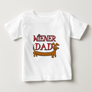 T-shirt Pour Bébé Wiener-Papa-Plain