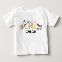 Wild One Safari Animaux premier anniversaire