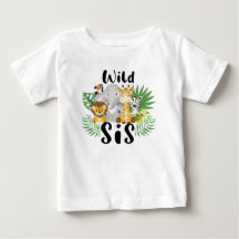 Wild One SiS Boy 1er Anniversaire Jungle Safari