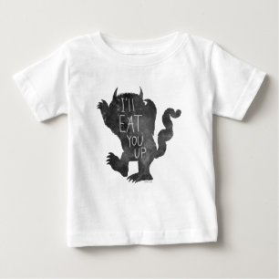 T-shirt Pour Bébé Wild Thing   Je vais vous manger