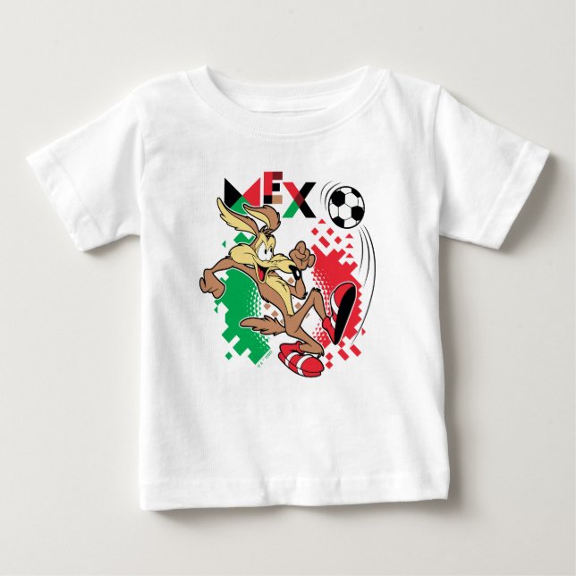 T-shirt Pour Bébé WILE E. COYOTE™ Team Mexico Soccer Graphic (Devant)