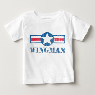 T-shirt Pour Bébé Wingman Vintage
