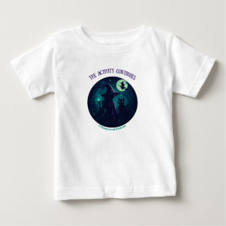 T-shirt Pour Bébé Witchy design on light kids clothes