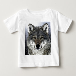 T-shirt Pour Bébé Wolf Eyes