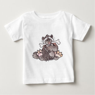 T-shirt Pour Bébé Wolverine heureux