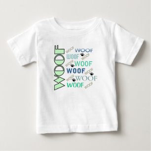 T-shirt Pour Bébé WOOF & WOOF With Pws Toddler Tee