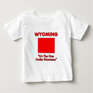 T-shirt Pour Bébé Wyoming - C'est celui du Montana
