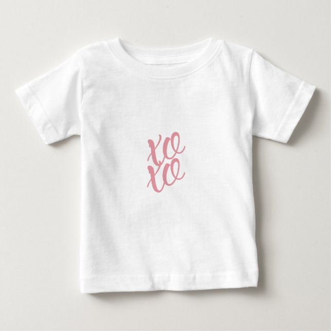T-shirt Pour Bébé xoxo (Devant)
