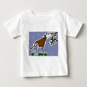 T-shirt Pour Bébé XX bande dessinée d'art d'okapi