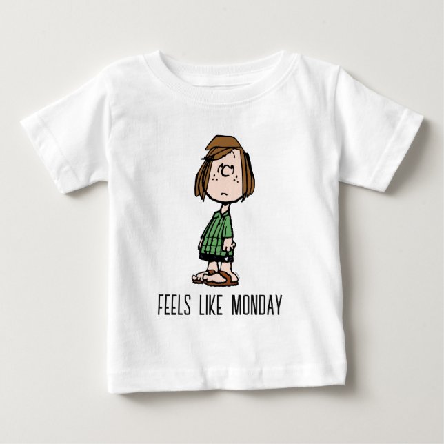 T-shirt Pour Bébé Yeux roulants à la menthe poivrée (Devant)