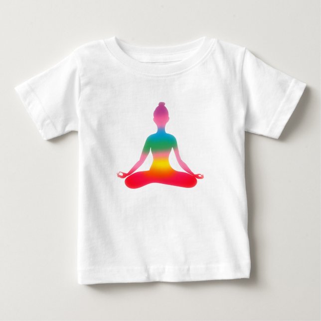 T-shirt Pour Bébé Yoga Baby Jersey Bodysuit (Devant)