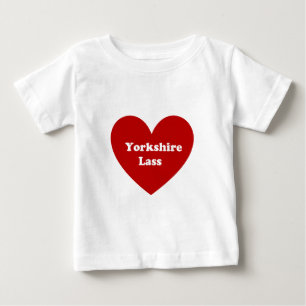 T-shirt Pour Bébé Yorkshire Lass