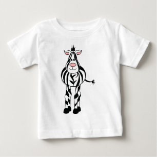 T-shirt Pour Bébé Zèbre