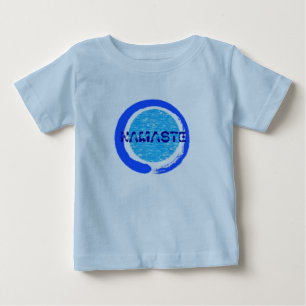 T-shirt Pour Bébé Zen Namaste - Vêtements pour bébés de yoga