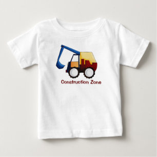T-shirt Pour Bébé Zone de construction