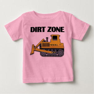 T-shirt Pour Bébé Zone de soudure (Bulldozer) - Vos Jers Bébés Perso