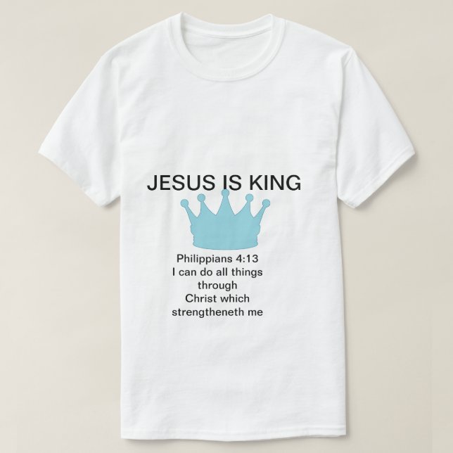 T-SHIRT POUR CEUX QUI CROIENT EN JÉSUS ET L'ACCEPTENT (Design devant)