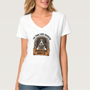 T-shirt pour chien de randonnée Adventure Awaits