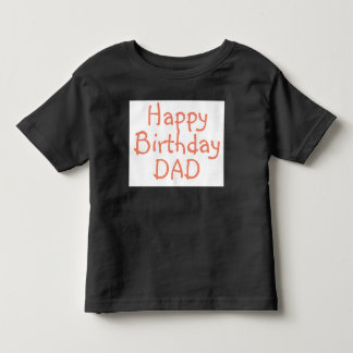 T-shirt pour DAD heureux anniversaire