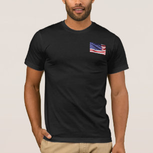 T-shirt pour drapeau américain