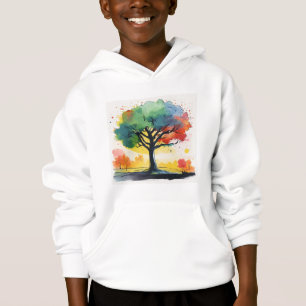"T-shirt pour enfant à l'arbre lunaire"