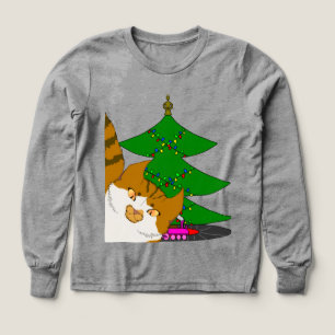 T-shirt pour enfants à manches longues Jingle Claw