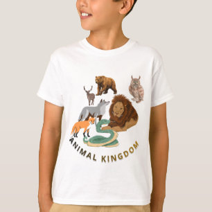 T-Shirt pour enfants Animal Kingdom