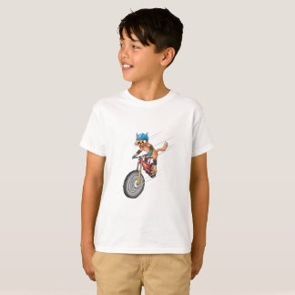 T-shirt pour enfants au chat