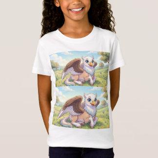 T-shirt pour enfants au motif de joli griffon – Ga