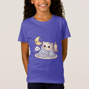 T-shirt pour enfants avec des amis endormis mignon