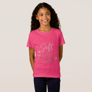 T-shirt pour enfants avec graphique rose esthétiqu
