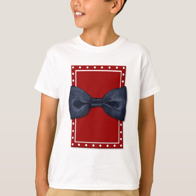 T-shirt pour enfants Black Bowtie (Devant)