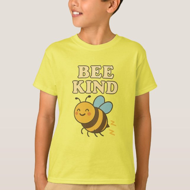 T-shirt pour enfants d'abeilles (Devant)