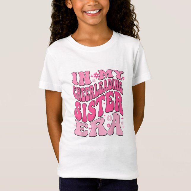 T-shirt pour enfants de My Cheerled Sister Era (Devant)
