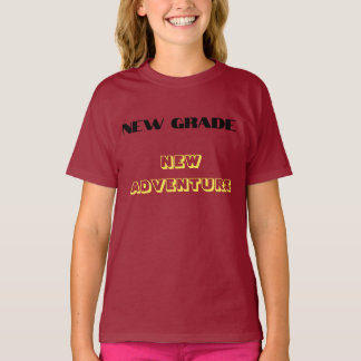 T-shirt pour enfants de retour à l'école