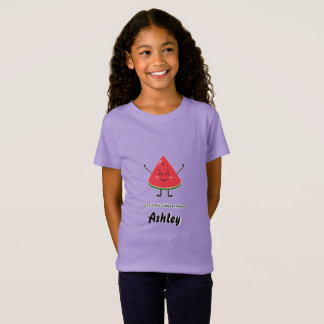 T-shirt pour enfants de style autocollant Mademois