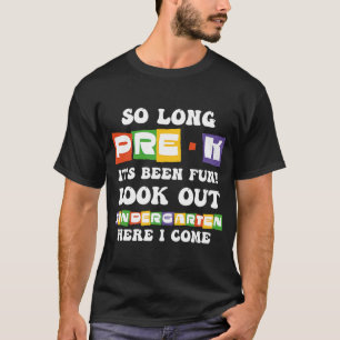 T-shirt pour enfants Déjà diplômé de pré-maternell