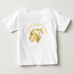 T-shirt pour enfants design panthère, T-shirt bébé
