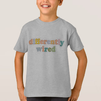 T-Shirt pour enfants différemment câblés