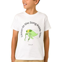 T-shirt pour enfants "Écoutez la chanson en vous"