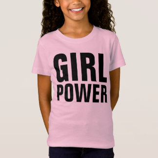 T-shirt pour enfants et filles GIRL POWER