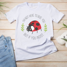 T-Shirt pour enfants graphique de Ladybug mignon