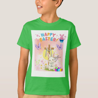 T-shirt pour enfants Pâques Il Est Ressuscité | Fo
